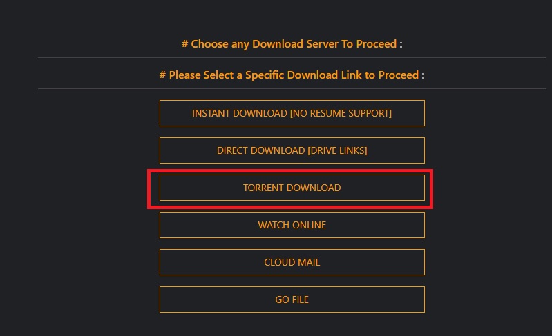 Torrent Downloading Step 2